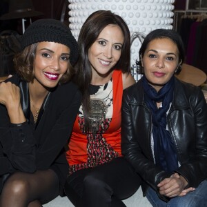 Exclusif - Sonia Rolland, Fabienne Carat et Saïda Jawad - Inauguration de la boutique Harmont & Blaine à Paris, mardi 13 octobre 2015. La marque italienne Harmont & Blaine a inauguré sa première boutique française au 35 boulevard des Capucines.