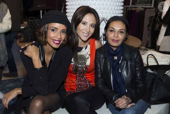 Exclusif - Sonia Rolland, Fabienne Carat et Saïda Jawad - Inauguration de la boutique Harmont & Blaine à Paris, mardi 13 octobre 2015. La marque italienne Harmont & Blaine a inauguré sa première boutique française au 35 boulevard des Capucines.
