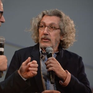 Alain Chabat présente La Nuit de la Peur à la La Halle Tony-Garnier dans le cadre du 7e Festival Lumière à Lyon, le 17 octobre 2015.