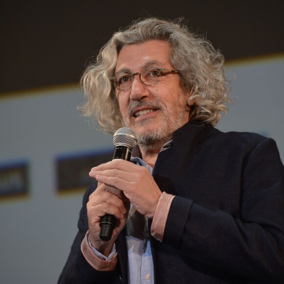 Alain Chabat présente La Nuit de la Peur à la La Halle Tony-Garnier dans le cadre du 7e Festival Lumière à Lyon, le 17 octobre 2015.