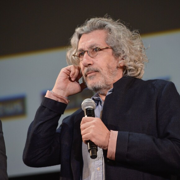 Alain Chabat présente La Nuit de la Peur à la La Halle Tony-Garnier dans le cadre du 7e Festival Lumière à Lyon, le 17 octobre 2015.