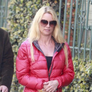 Exclusif - Nicollette Sheridan à Beverly Hills, le 15 mars 2013.