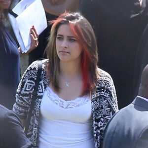 Paris Jackson  - Prince Jackson obtient le diplôme de son école "Buckley High School" à Sherman Oaks, le 30 mai 2015