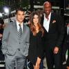 Robert Kardashian, Khloe Kardashian, Lamar Odom à la soirée E! 0 Upfront à New York, le 30 avril 2012