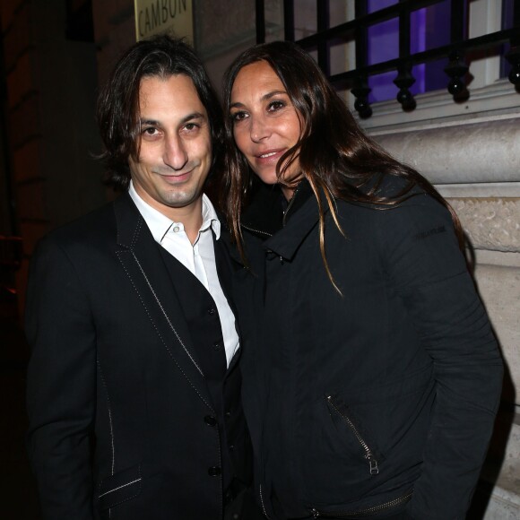 Zazie et son ex-compagnon Philippe Paradis - Soiree stand up for African Mothers à Paris le 19 novembre 2012.