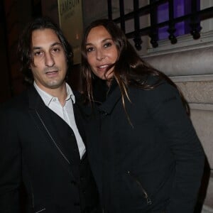 La chanteuse Zazie et son ex-compagnon Philippe Paradis - Soiree stand up for African Mothers à Paris le 19 novembre 2012.