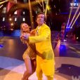 Thierry Samitier et Emmanuelle Berne -  Danse avec les stars 6 , prime du 24 octobre 2015 sur TF1.