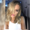 Khloé Kardashian et sa nouvelle coupe de cheveux - photo publiée le 25 octobre 2015
