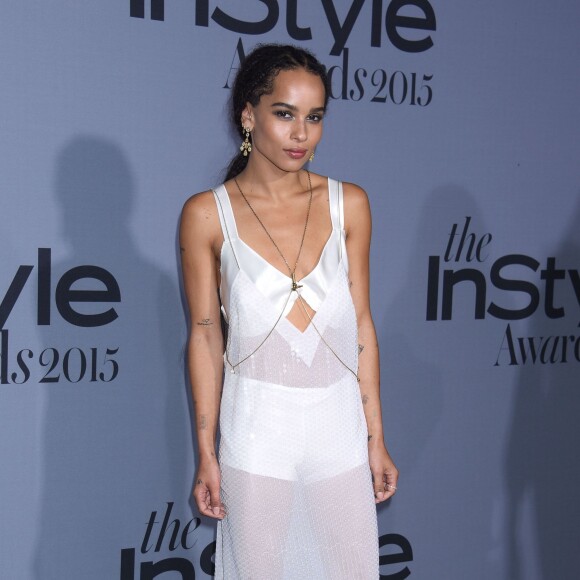 Zoë Kravitz assiste à la première édition des InStyle Awards au Getty Center. Los Angeles, le 26 octobre 2015.