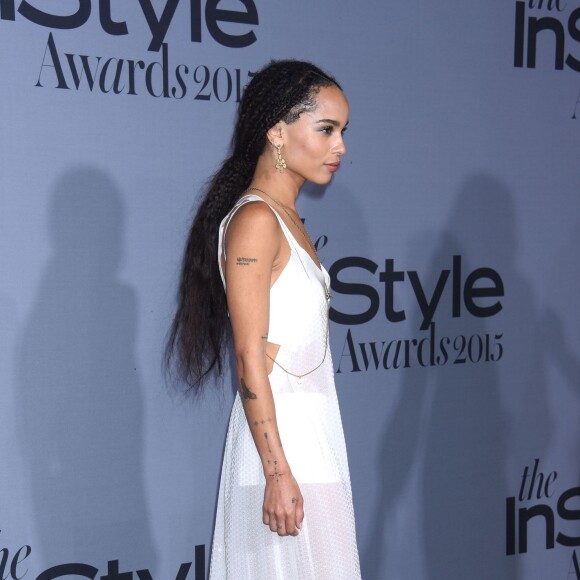 Zoë Kravitz assiste à la première édition des InStyle Awards au Getty Center. Los Angeles, le 26 octobre 2015.