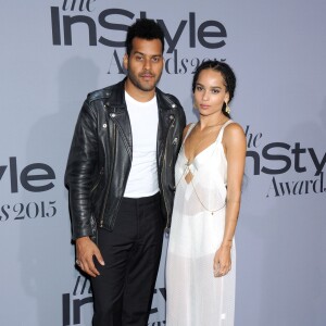 Le chanteur Twin Shadow et Zoë Kravitz assistent à la première édition des InStyle Awards au Getty Center. Los Angeles, le 26 octobre 2015.