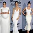Kim Kardashian, Alessandra Ambrosio et Miranda Kerr étaient les stars de la première édition des InStyle Awards, au Getty Center. Los Angeles, le 26 octobre 2015.