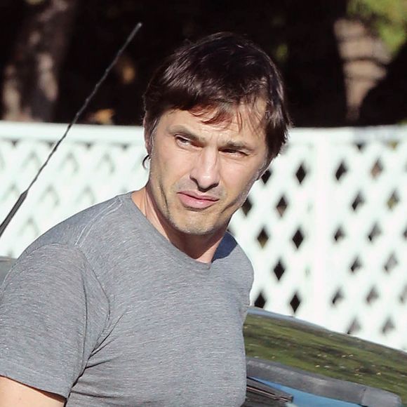 Exclusif - Olivier Martinez à Los Angeles le 6 février 2015.