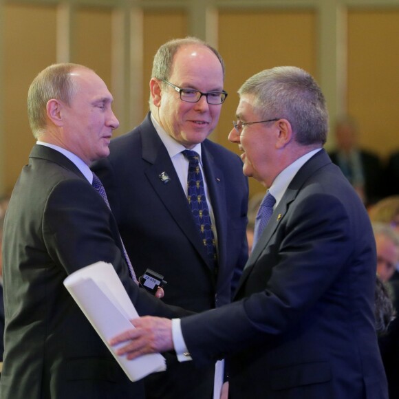 Le prince Albert II de Monaco était à Moscou les 21 et 22 octobre 2015.