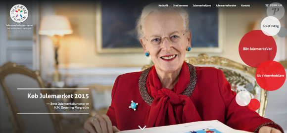 La reine Margrethe II a dessiné pour la troisième fois en 2015 le Timbre de Noël de l'Année, un timbre-poste caritatif.