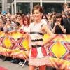 Cheryl Fernedez-Versini (Cheryl Cole ) arrive aux auditions de l'émission "X-Factor" au Wembley Arena à Londres, le 16 juillet 2015.