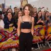 Cheryl Fernandez-Versini (Cheryl Cole) arrive à l'ouverture des auditions de l'émission "X-Factor" à Manchester. Le 8 juillet 2015