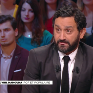 Cyril Hanouna, invité d'honneur du Grand Journal sur Canal+, le vendredi 30 octobre 2015.