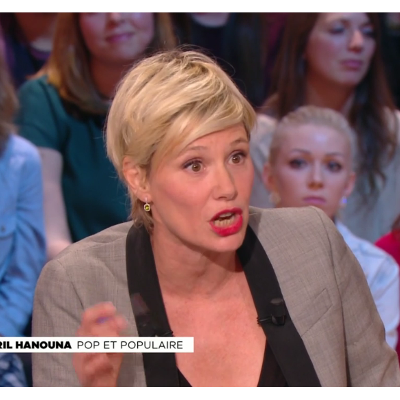Maïtena Biraben, dans Le Grand Journal sur Canal+, le vendredi 30 octobre 2015.