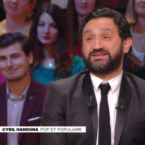 Cyril Hanouna, invité dans Le Grand Journal sur Canal+, le vendredi 30 octobre 2015.