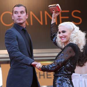 Gavin Rossdale (L) and Gwen Stefani arrive on the red carpet before the screening of the film "The Tree of Life" during the 64th annual Cannes International Film Festival in Cannes, France on May 16, 2011. Photo by David Silpa/UPI/ABACAPRESS.COM16/05/2011 - Cannes