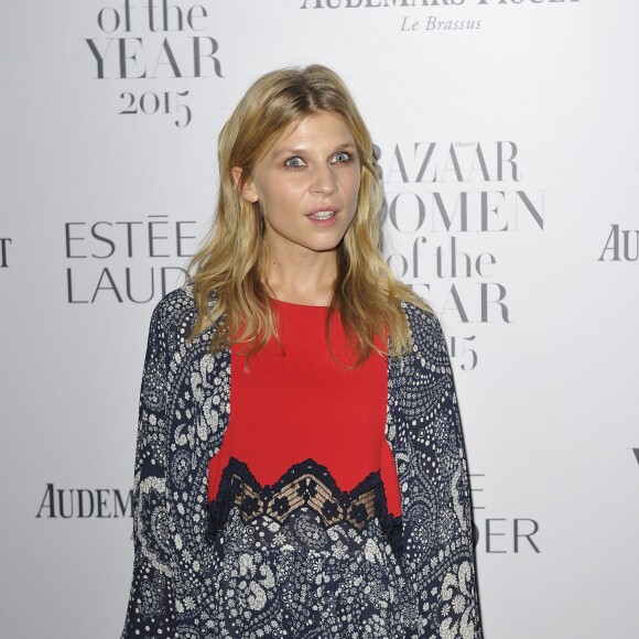 Clémence Poésy assiste aux Harper's Bazaar 2015 Women Of The Year Awards à l'hôtel Claridge's. Londres, le 3 novembre 2015.