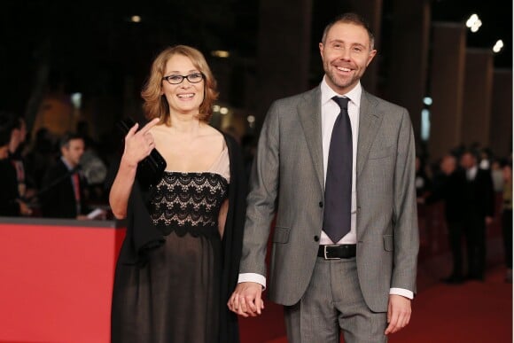 Nicoletta Mantovani et Filippo Vernassa à Rome, le 14 novembre 2012.