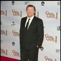 Ricky Gervais lors de la cérémonie des Golden Globes 2009