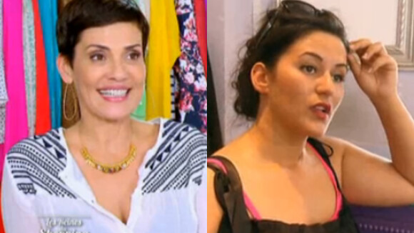 Leslie, candidate insolente et scandaleuse, choque Cristina Cordula dans Les Reines du shopping le 4/11/2015