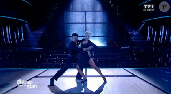 Vincent Niclo et Katrina, dans Danse avec les stars saison 6, le vendredi 6 novembre 2015.