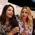 Les YouTubeuses Caroline et Safia, en interview exclusive pour  PurePeople  au Video City Paris 2015, à Paris Expo, le samedi 7 novembre 2015.