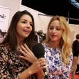 Les YouTubeuses Caroline et Safia, en interview exclusive pour  PurePeople  au salon Video City Paris 2015, à Paris Expo, le samedi 7 novembre 2015.