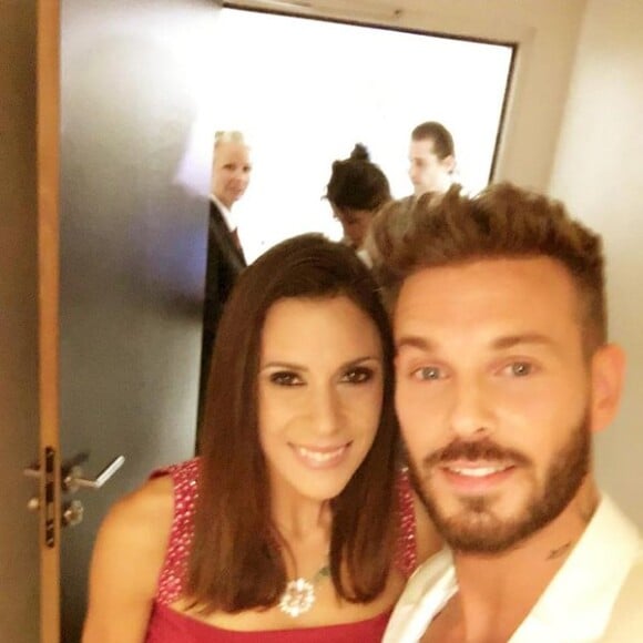 Marion Bartoli et M. Pokora aux NRJ Music Awards à Cannes - Photo publiée le 7 novembre 2015