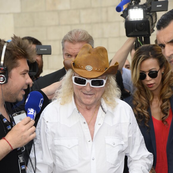 Michel Polnareff et Danyellah Polnareff, au MuPop à Montluçon le 20 juin 2015.