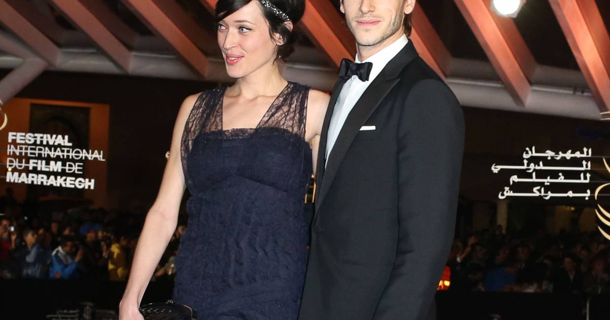 Gaspard Ulliel et sa compagne Gaelle lors du 13e Festival