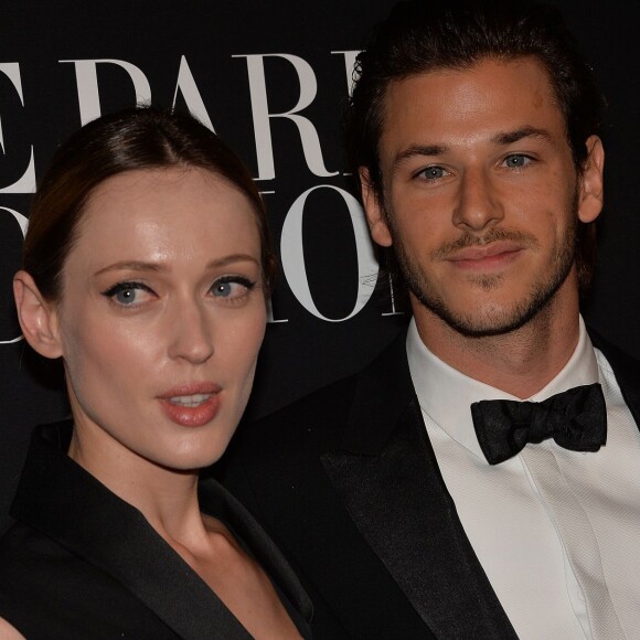 Gaspard Ulliel et sa compagne Gaëlle - Gala "Vogue Paris Foundation" au Palais Galliera à Paris le 9 juillet 2014.