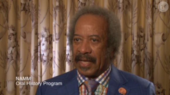 Allen Toussaint en interview en mars 2013 avec la NAMM. Le musicien de génie est mort le 10 novembre 2015 à 77 ans.