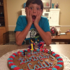 Caleb Logan Bratayley le jour de son anniversaire / photo postée sur le compte Instagram de la famille.