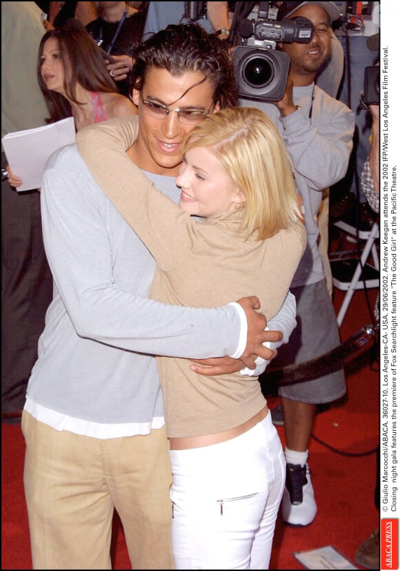 Andrew Keegan et LeAnn Rimes au IFP/West Los Angeles Film Festival en 2002.