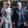 Ellen DeGeneres et sa femme Portia de Rossi à la cérémonie des Teen Choice Awards 2015 à Los Angeles, le 16 août 2015.