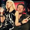 Gwen Stefani et Blake Shelton sur le plateau de The Voice USA. 2014