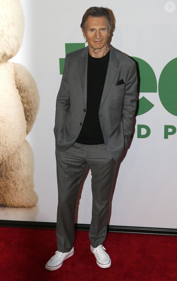 Liam Neeson - Avant-première du film "Ted 2" à New York, le 24 juin 2015.