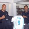 EXCLUSIF - Jonah Lomu et Djibril Cissé à Marseille, le 20 novembre 2006