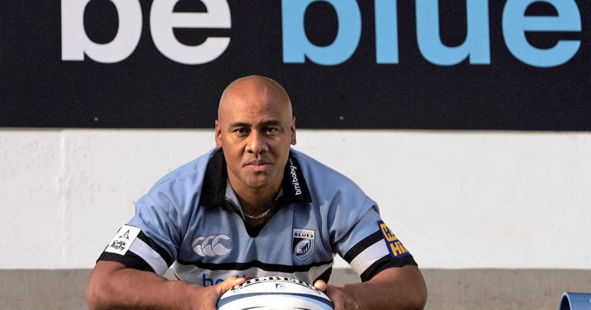 Photo Dédicacée Jonah Lomu - Cadre Noir A4, Cadeau Rugby Nouvelle-Zélande