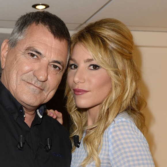 Jean-Marie Bigard et Lola Marois, à Paris le 6 octobre 2015.