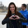 Marine Lorphelin - 29e course du coeur pour soutenir le don d'organes à Paris le 18 mars 2015.