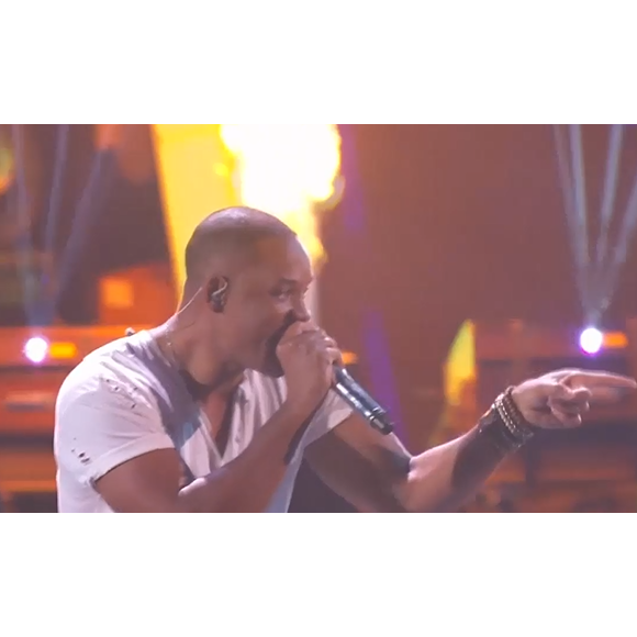 Will Smith fait son grand retour en musique lors de la 16e cérémonie des Latin Grammy Awards, le 19 novembre 2015.