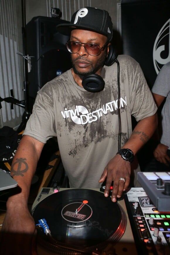 Exclusif - DJ Jazzy Jeff, de son vrai nom Jeffrey A. Townes ("Jazz" dans la série "Le Prince de Bel Air") en concert lors de la soirée "So Miles Party" au Djoon à Paris le 26 avril 2014.