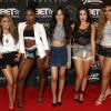 Le groupe Fifth Harmony (Ally Brooke, Normani Kordei, Lauren Jauregui, Camila Cabello et Dinah Jane) lors des "Players Awards" au Rio All-Suite Hotel & Casino à Las Vegas, le 19 juillet 2015.