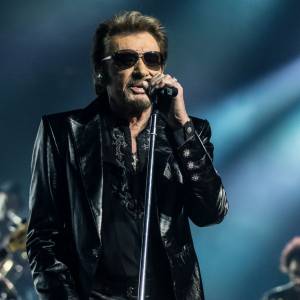 Exclusif - Johnny Hallyday en concert à l'Arena à Genève. Le 3 novembre 2015 © Cyril Moreau / Bestimage